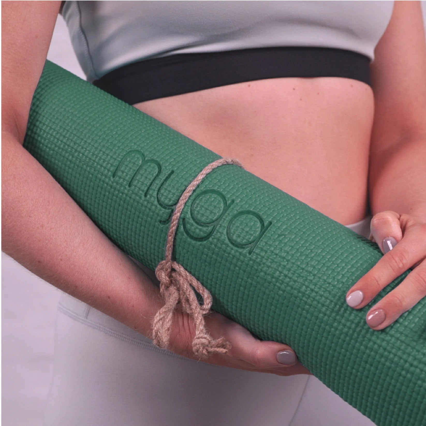 myga - yogamat - groen